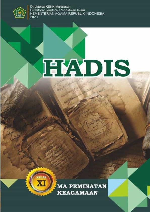 HADIS Madrasah Aliyah Kelas XI (e-BOOK)